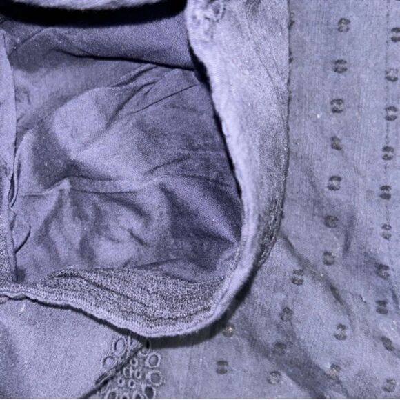 Zara Navy Blue Cotton Lightweight Embroidered
Pants/Trousers(Size Large) - Picture 8 of 8